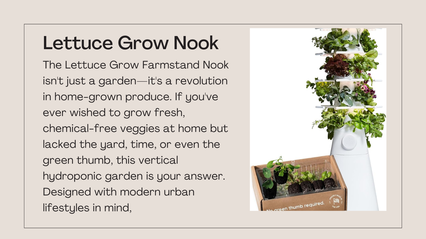 Lettuce Grow Nook
